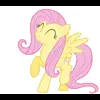Эмодзи Fluttershy для Telegram — скачать