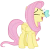 🤩 Эмодзи «Fluttershy» для Telegram