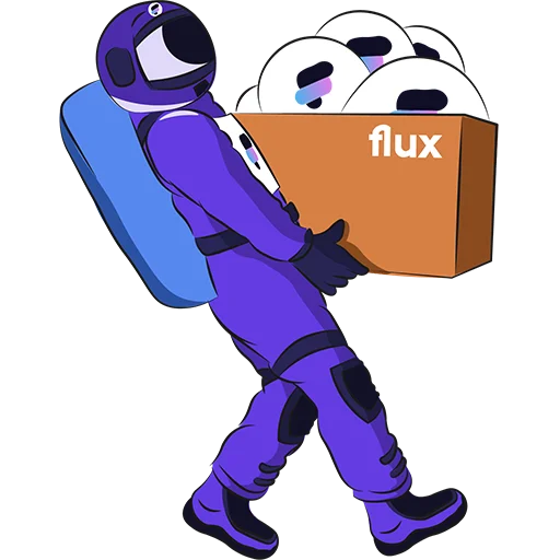 🤑 Стикер «Flux» для Telegram