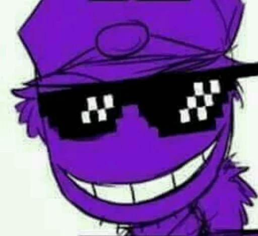 😎 Стикер «Fnaf?» для Telegram