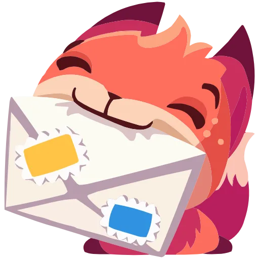 🤩 Эмодзи «Фокси» для Telegram