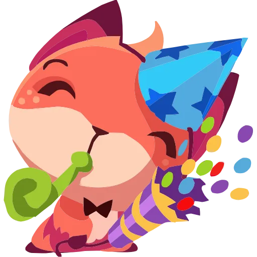 🤩 Эмодзи «Фокси» для Telegram