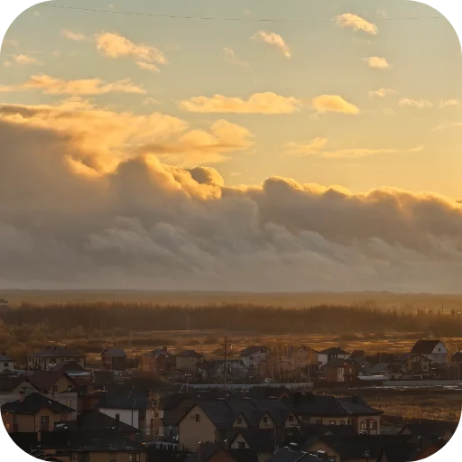 🏘 Стикер «Природа» для Telegram