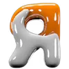 🕸 Эмодзи «Жидкий Алфавит» для Telegram