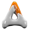 😇 Эмодзи «Жидкий Алфавит» для Telegram