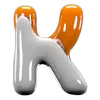 🥺 Эмодзи «Жидкий Алфавит» для Telegram