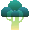 🥦 Эмодзи «🍇 Набор эмоджи с полезной едой» для Telegram
