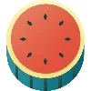 🍉 Эмодзи «🍇 Набор эмоджи с полезной едой» для Telegram