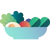 🥗 Эмодзи «🍇 Набор эмоджи с полезной едой» для Telegram