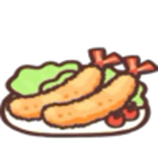 🍤 Эмодзи «Food Icons» для Telegram
