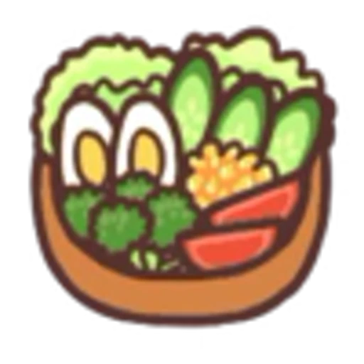 🥗 Эмодзи «Food Icons» для Telegram