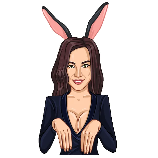 🐰 Стикер «for_KOBI» для Telegram