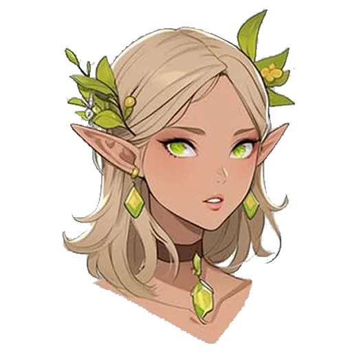 Стикерпак Forest Fairy для Telegram — скачать