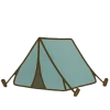 ⛺ Эмодзи «forest vibe» для Telegram