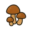 🍄‍🟫 Эмодзи «forest vibe» для Telegram