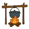 🥘 Эмодзи «forest vibe» для Telegram