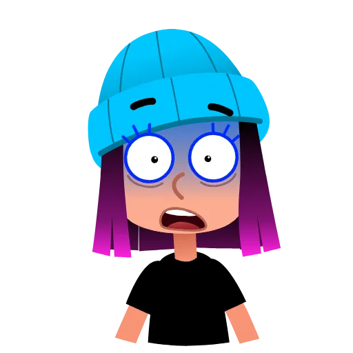 😨 Стикер «Foreverteen» для Telegram