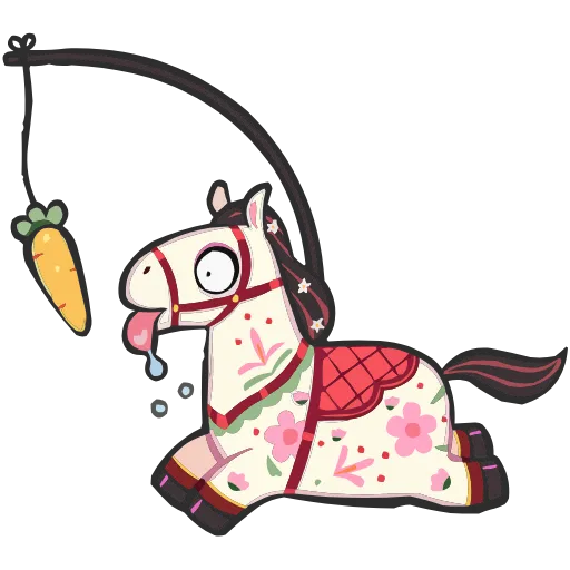 🐴 Эмодзи «Незабудка» для Telegram