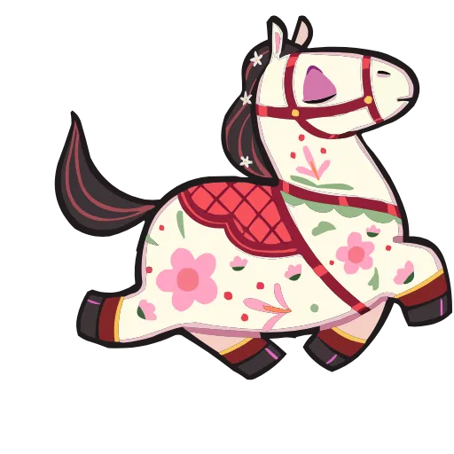 🐴 Эмодзи «Незабудка» для Telegram