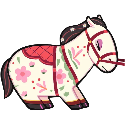 🐴 Эмодзи «Незабудка» для Telegram
