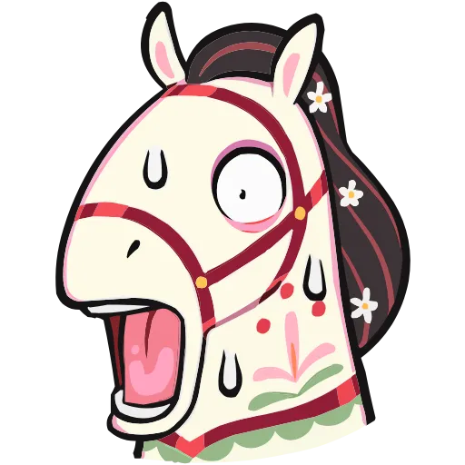 🐴 Эмодзи «Незабудка» для Telegram
