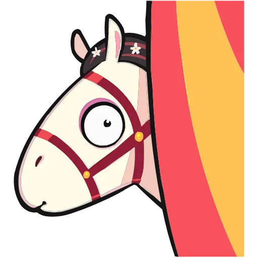 🐴 Эмодзи «Незабудка» для Telegram