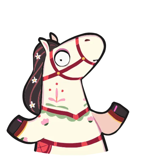 🐴 Эмодзи «Незабудка» для Telegram