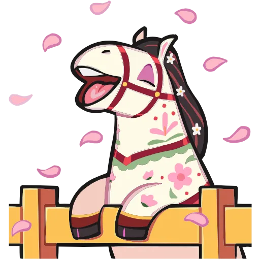 🐴 Эмодзи «Незабудка» для Telegram