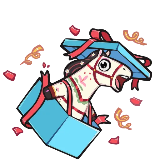 🐴 Эмодзи «Незабудка» для Telegram