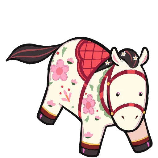 🐴 Эмодзи «Незабудка» для Telegram