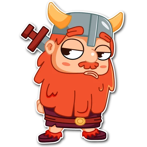 🤨 Стикер «Viking» для Telegram