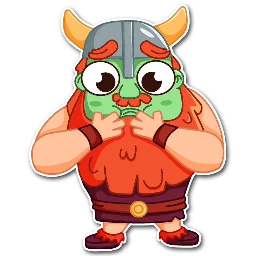 🤢 Стикер «Viking» для Telegram