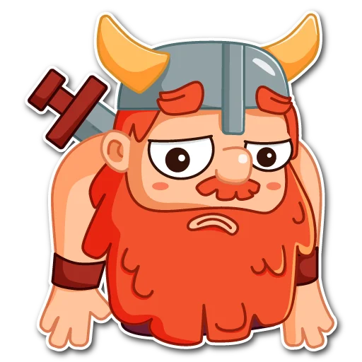 😔 Стикер «Viking» для Telegram