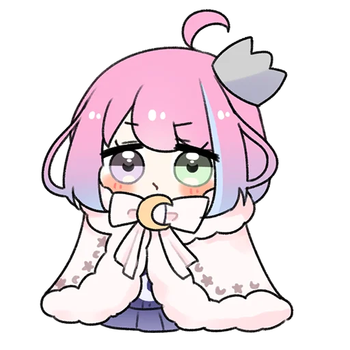 😗 Стикер «Random Chibi» для Telegram
