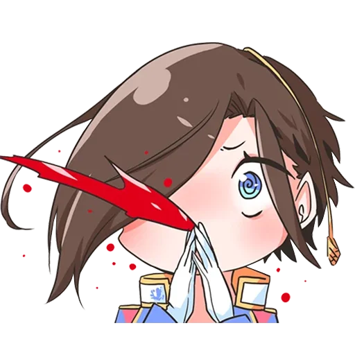 😍 Стикер «Random Chibi» для Telegram