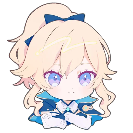 😏 Стикер «Random Chibi» для Telegram