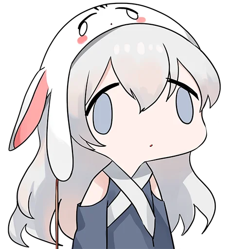 😐 Стикер «Random Chibi» для Telegram