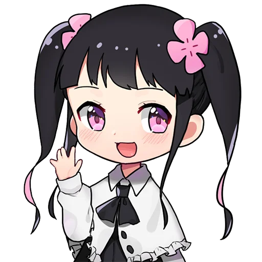 👋 Стикер «Random Chibi» для Telegram