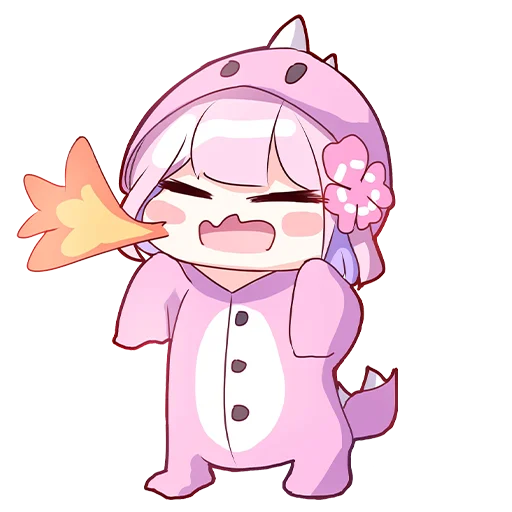 🔥 Стикер «Random Chibi» для Telegram
