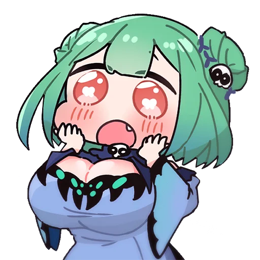 😳 Стикер «Random Chibi» для Telegram