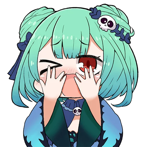 😳 Стикер «Random Chibi» для Telegram