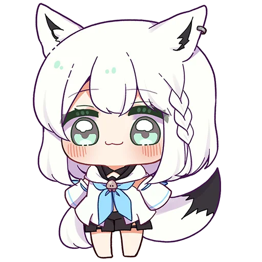 🙂 Стикер «Random Chibi» для Telegram