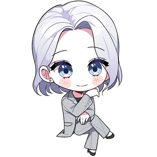 🙂 Стикер «Random Chibi» для Telegram