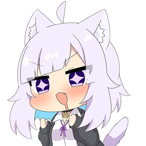 🤤 Стикер «Random Chibi» для Telegram