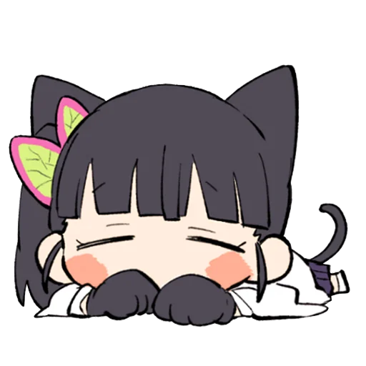 😴 Стикер «Random Chibi» для Telegram