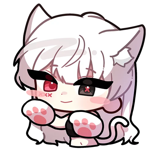 Стикерпак Random Chibi для Telegram