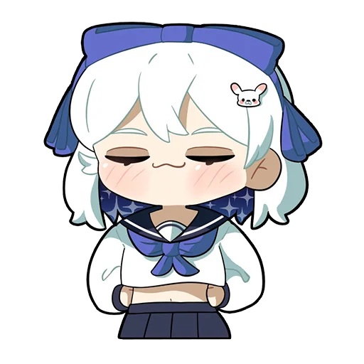 ☺️ Стикер «Random Chibi» для Telegram