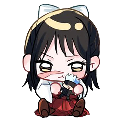 ❤️ Стикер «Random Chibi» для Telegram