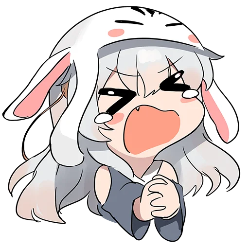 😭 Стикер «Random Chibi» для Telegram