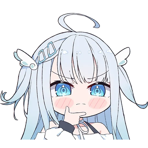 🤔 Стикер «Random Chibi» для Telegram